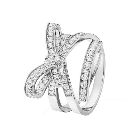 chanel diamond ribbon ring|chanel diamond rings for women.